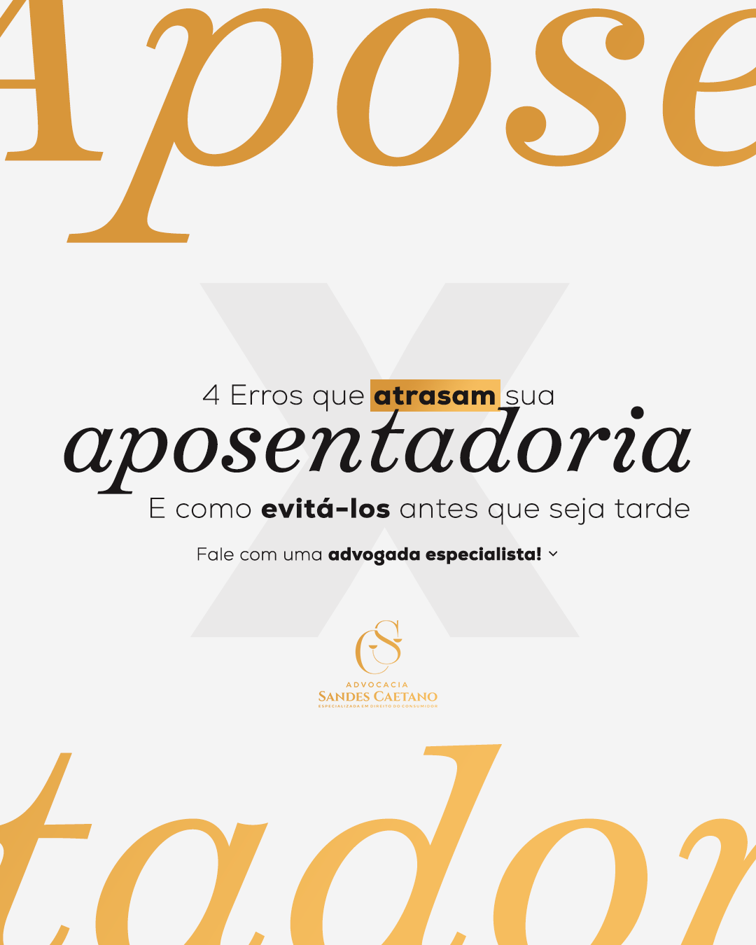 Leia mais sobre o artigo Erros comuns que atrasam a aposentadoria